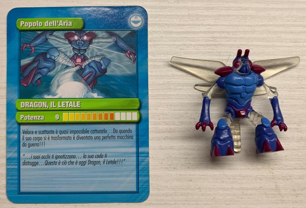 Gormiti Atomic - Dragon il Letale con carta