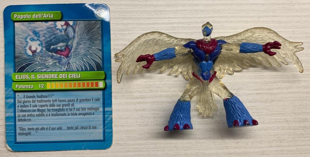 Gormiti Atomic - Elios il Signore dei Cieli con carta