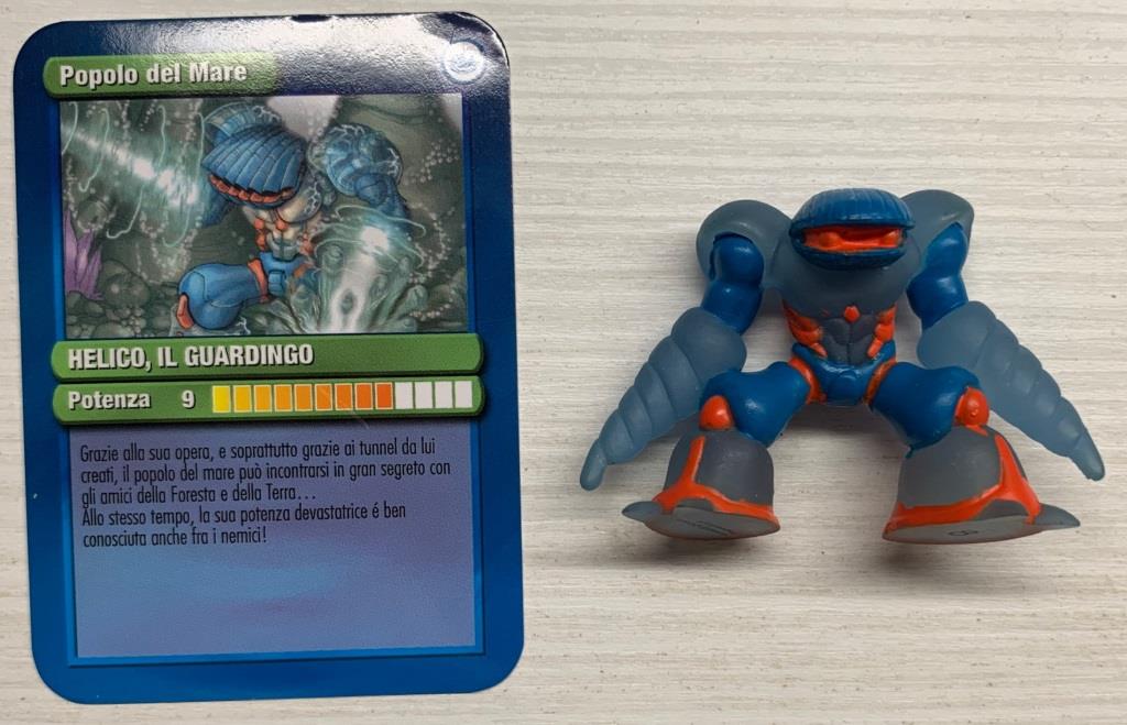 Gormiti Atomic - Helico il Guardingo con carta