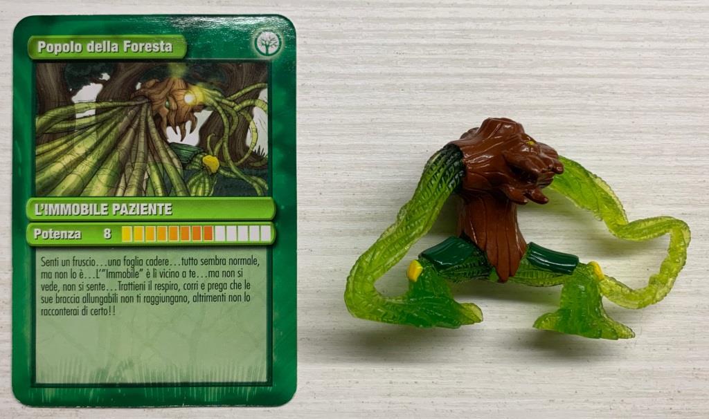 Gormiti Atomic - L'Immobile Paziente con carta