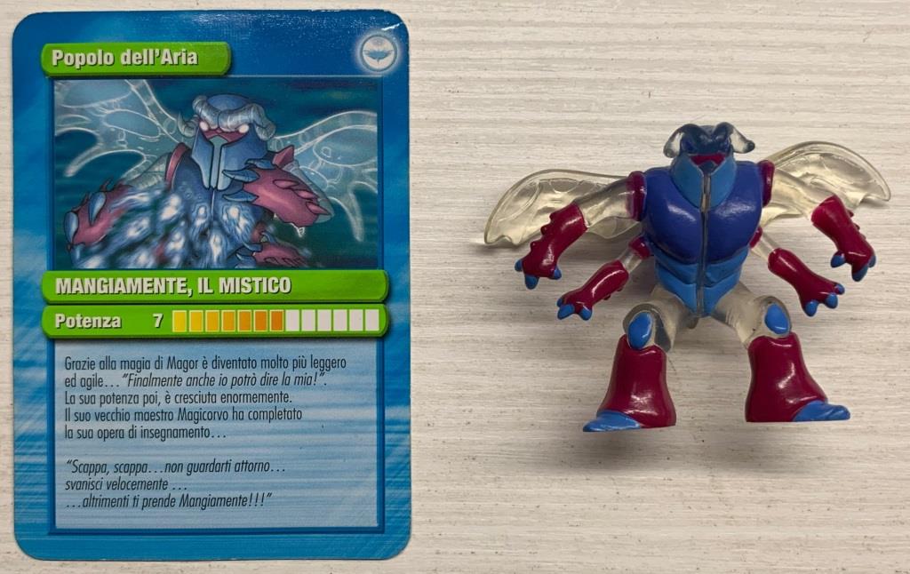 Gormiti Atomic - Mangiamente il Mistico con carta