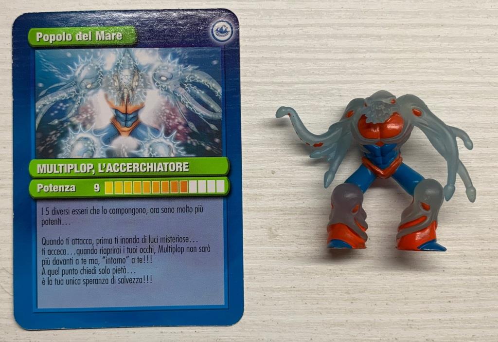 Gormiti Atomic - Multiplop l'Accerchiatore con carta