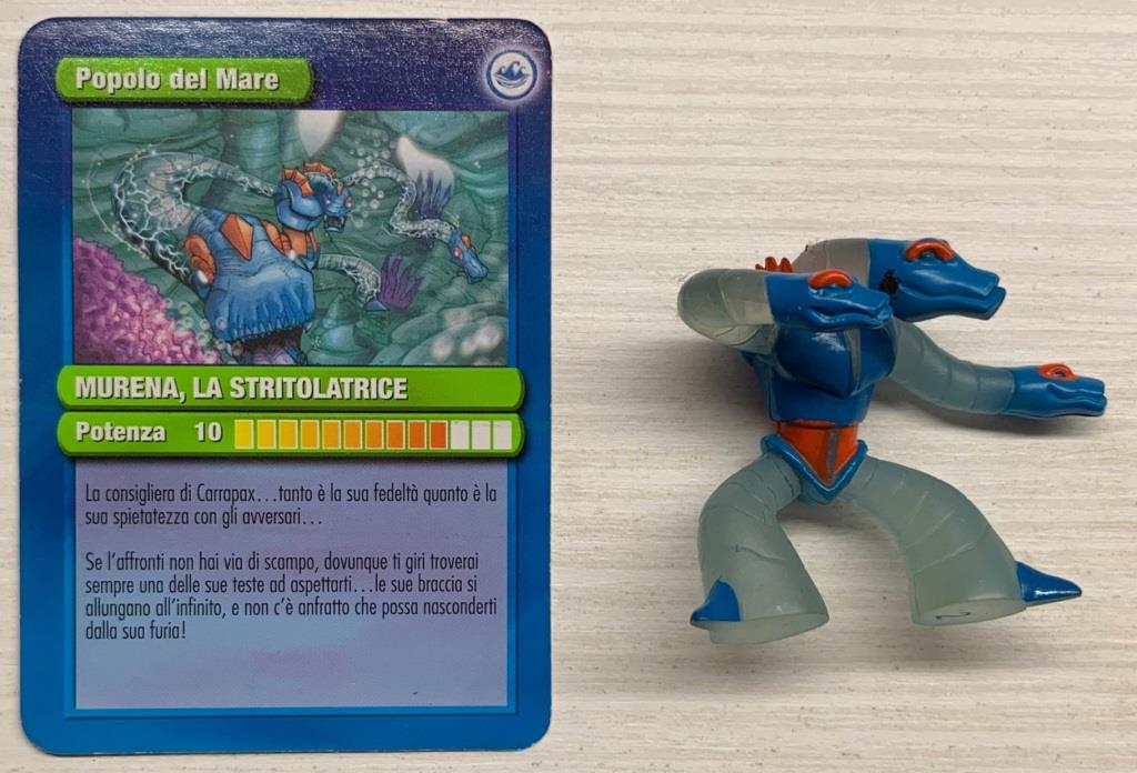 Gormiti Atomic - Murena la Stritolatrice con carta