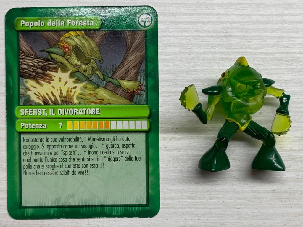 Gormiti Atomic - Sferst il Divoratore con carta