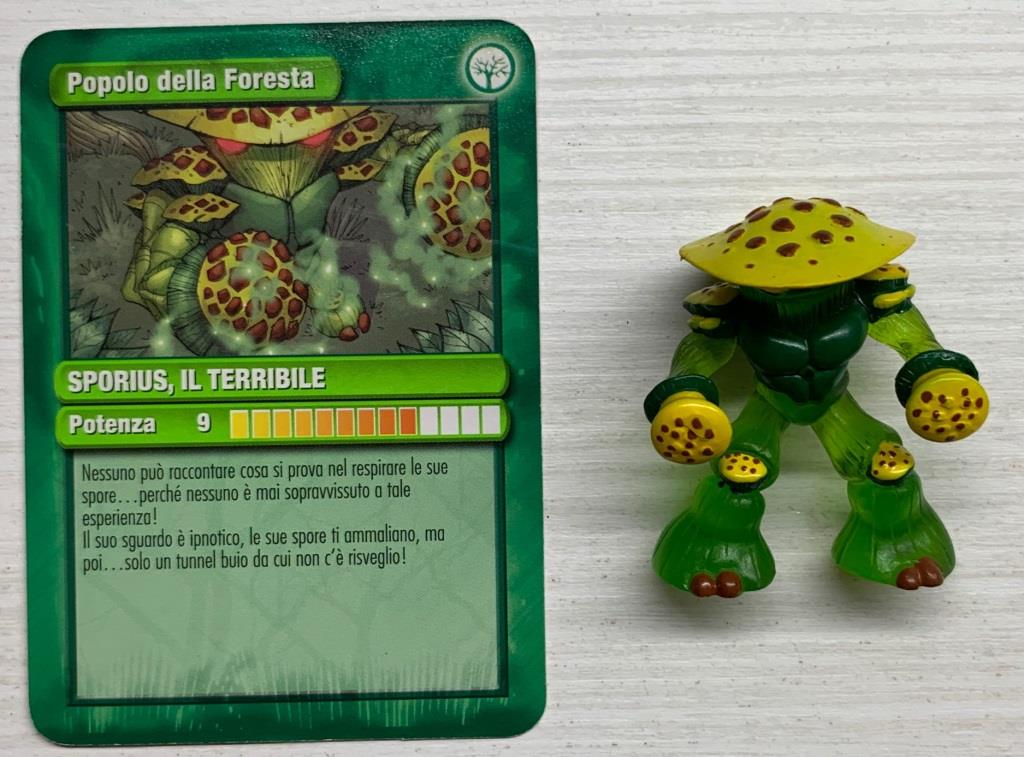 Gormiti Atomic - Sporius il Terribile con carta