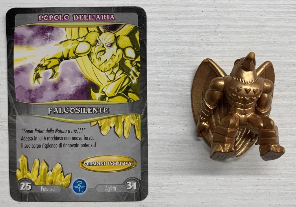 Gormiti Serie Cartone - Falcosilente Esclusivo Con Carta