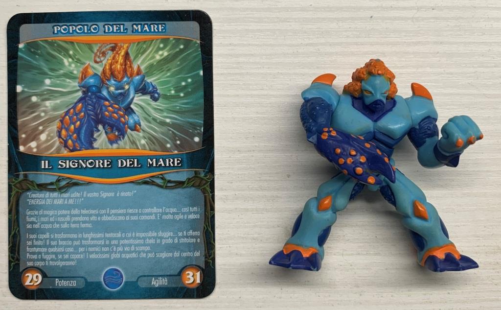 Gormiti Serie Cartone - Il Signore del Mare Con Carta