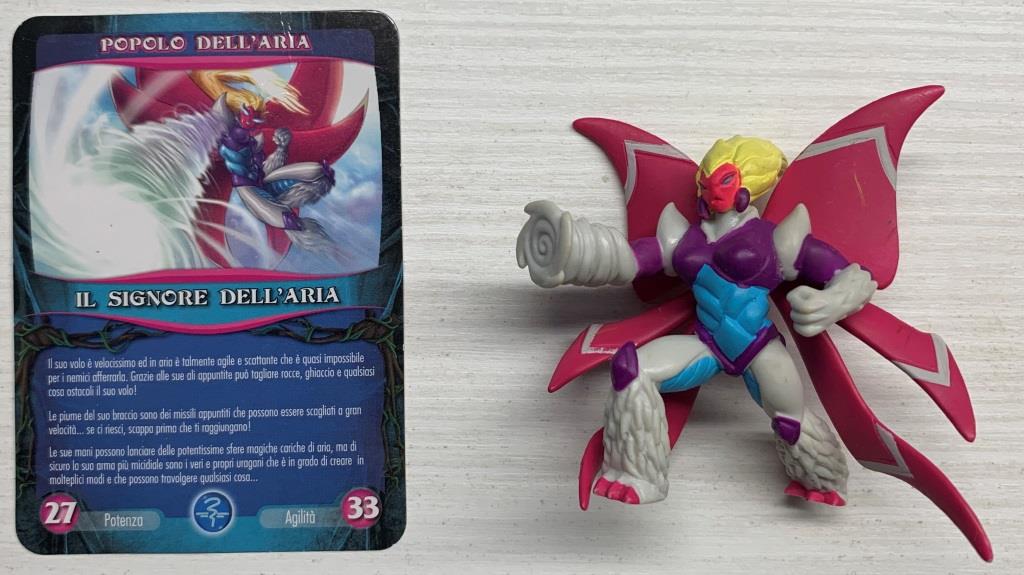 Gormiti Serie Cartone - Il Signore dell'Aria Con Carta