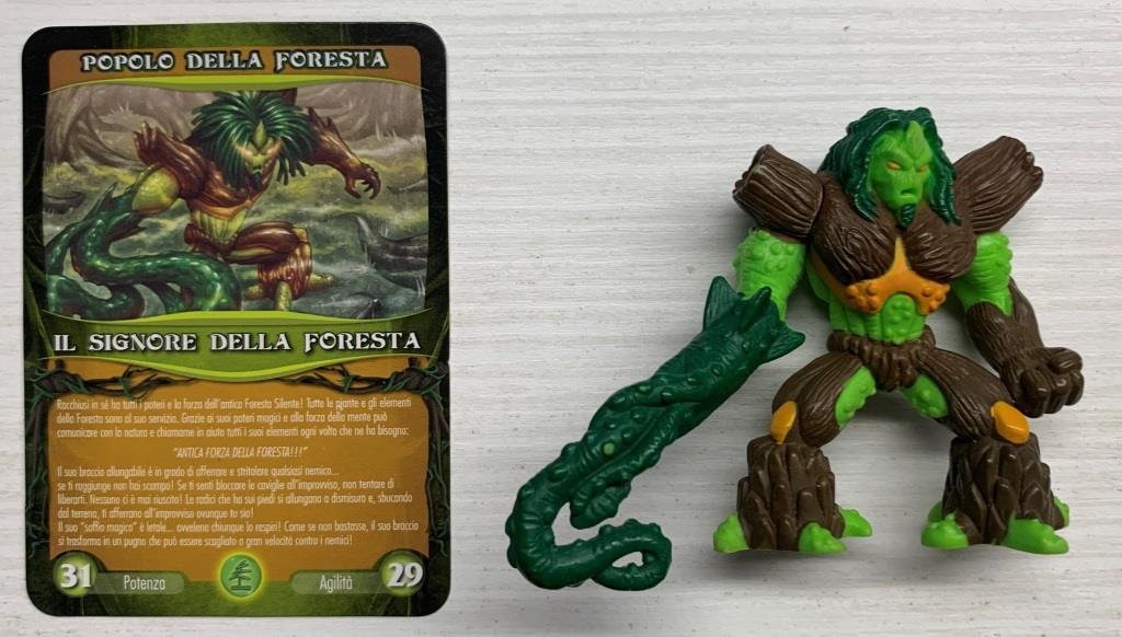 Gormiti Serie Cartone - Il Signore della Foresta Con Carta