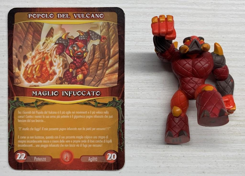 Gormiti Serie Cartone - Maglio Infuocato Con Carta