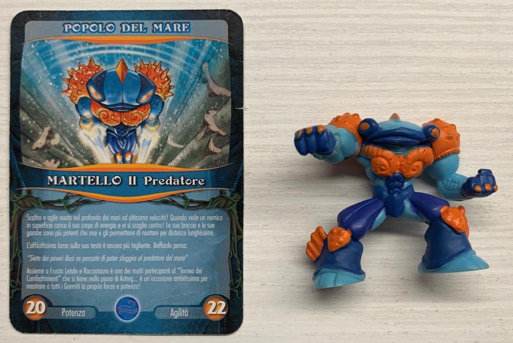 Gormiti Serie Cartone - Martello il Predatore Con Carta