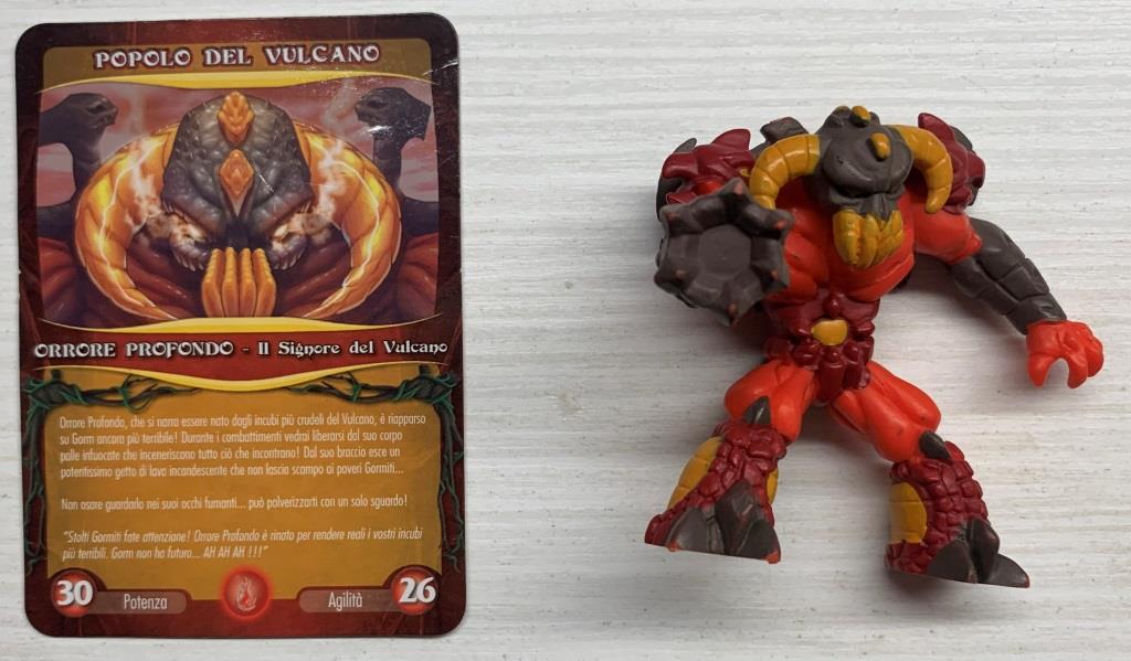 Gormiti Serie Cartone - Orrore Profondo Con Carta