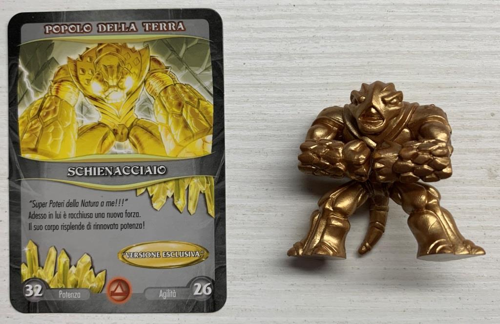 Gormiti Serie Cartone - Schienacciaio Esclusivo Con Carta