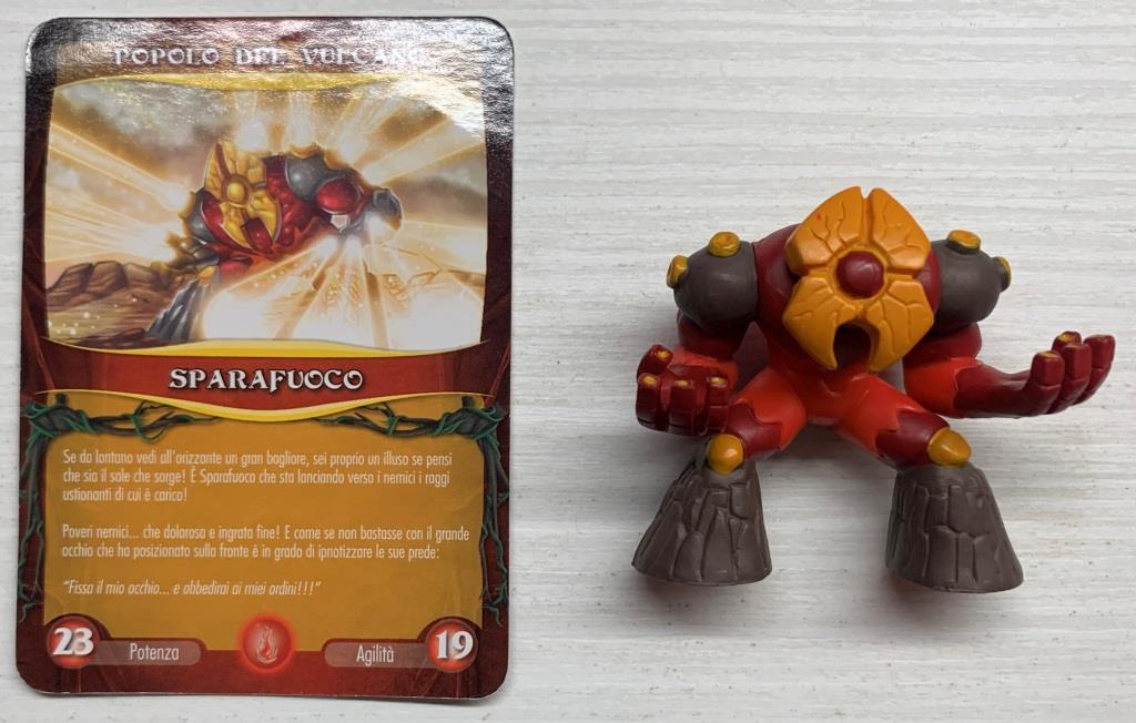 Gormiti Serie Cartone - Sparafuoco Con Carta