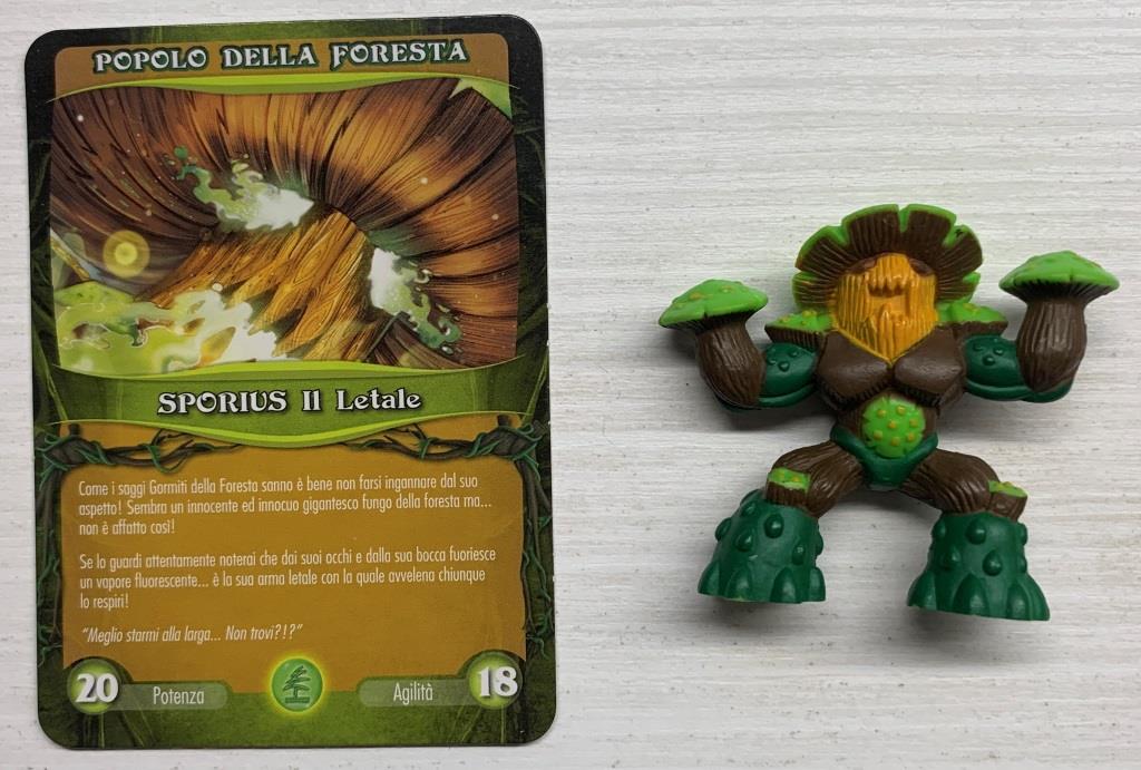 Gormiti Serie Cartone - Sporius il Letale Con Carta