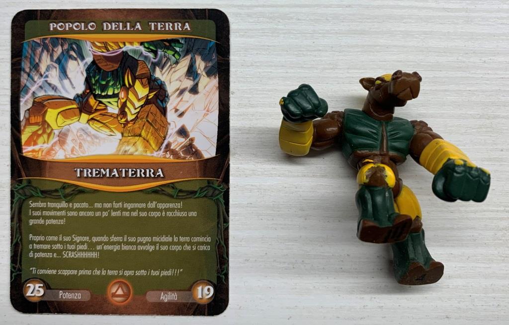 Gormiti Serie Cartone - Trematerra Con Carta 