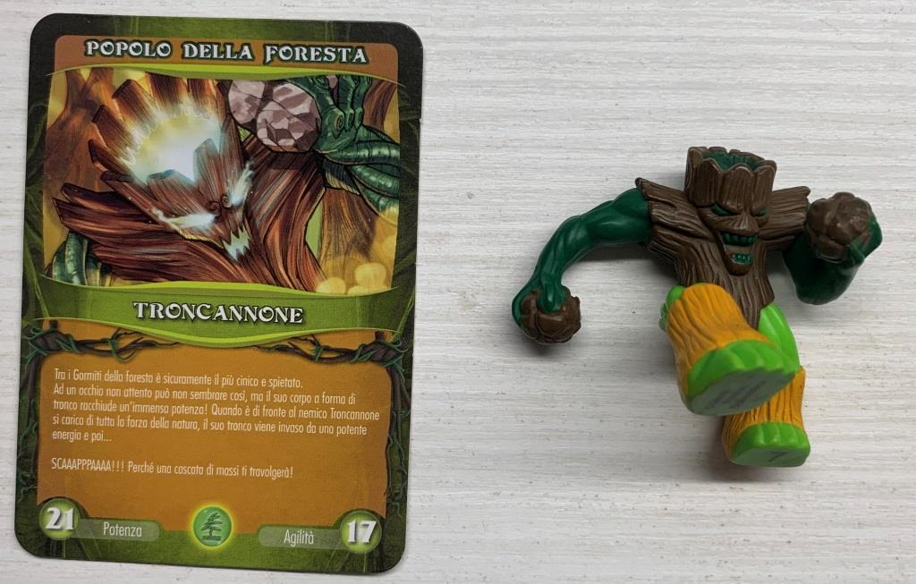 Gormiti Serie Cartone - Troncannone Con Carta