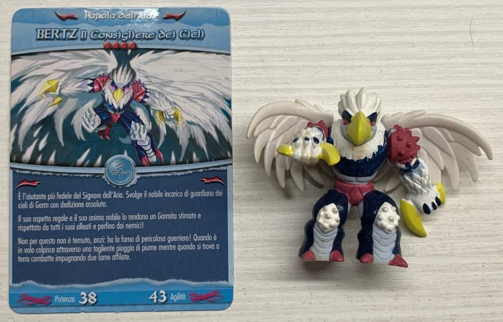 Gormiti Eclissi Suprema - Bertz il Consigliere dei Cieli con carta