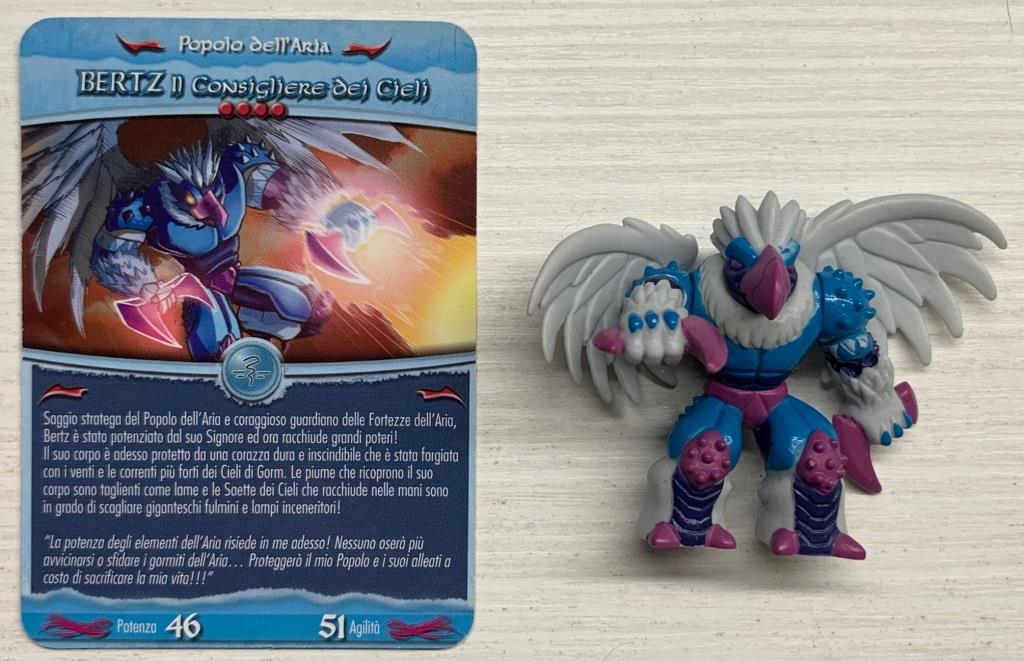 Gormiti Eclissi Suprema - Bertz il Consigliere dei Cieli Special con carta