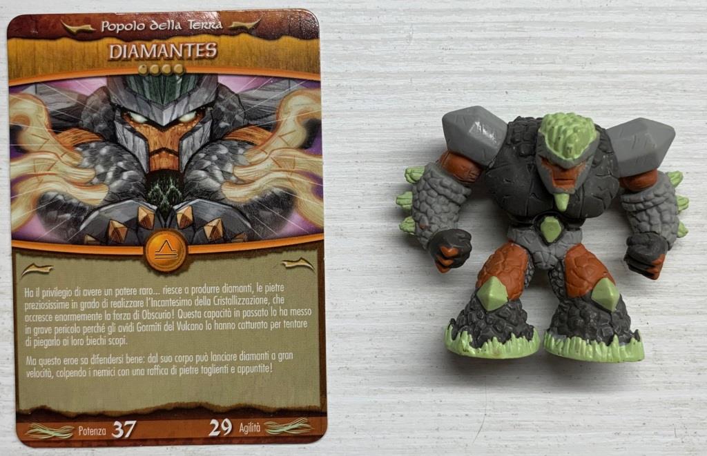 Gormiti Eclissi Suprema - Diamantes con carta