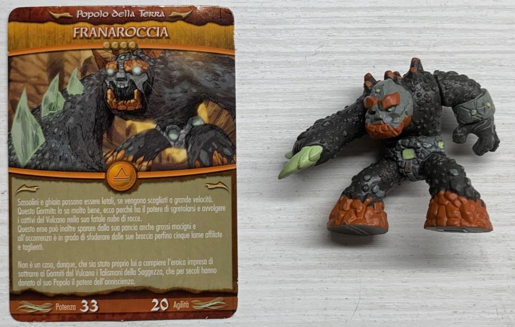 Gormiti Eclissi Suprema - Franaroccia con carta