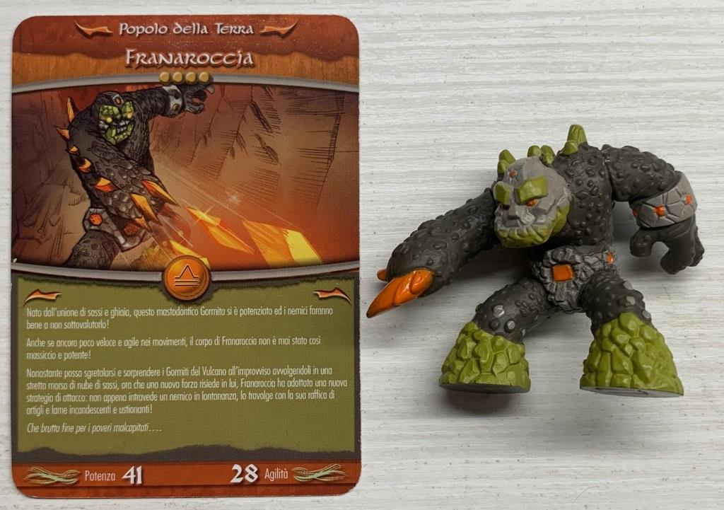 Gormiti Eclissi Suprema - Franaroccia Special con carta