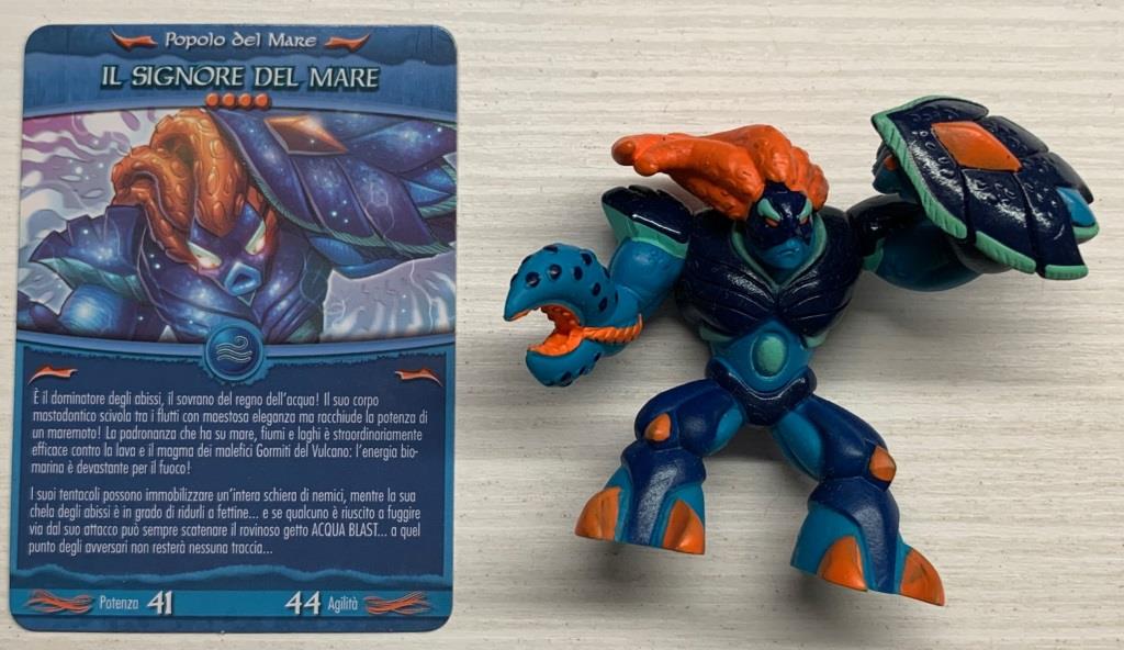 Gormiti Eclissi Suprema - Il Signore del Mare con carta