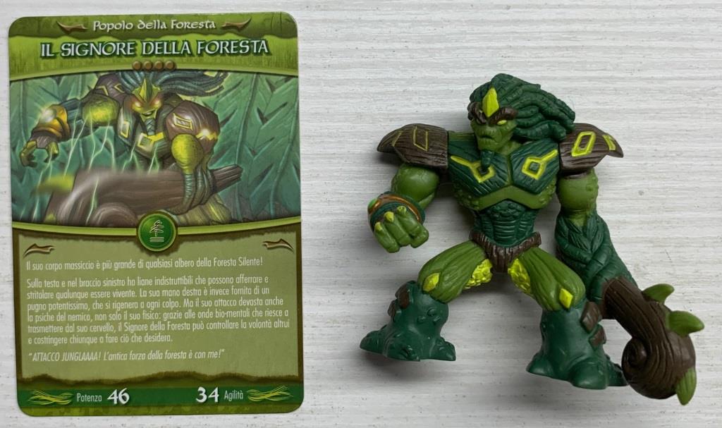 Gormiti Eclissi Suprema - Il Signore della Foresta con carta