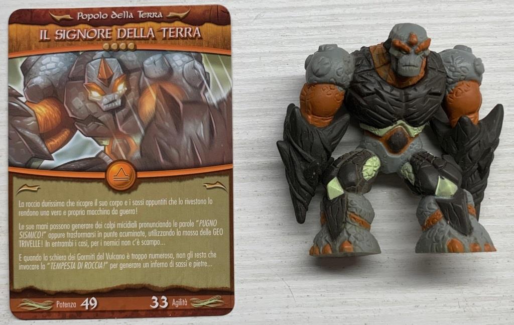 Gormiti Eclissi Suprema - Il Signore della Terra con carta