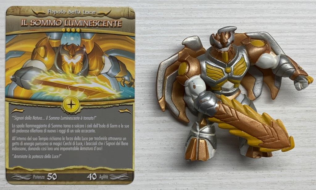 Gormiti Eclissi Suprema - Il Sommo Luminescente con carta