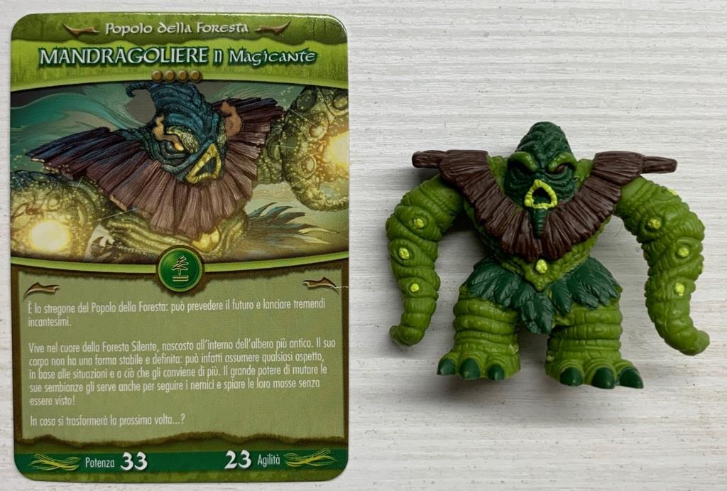 Gormiti Eclissi Suprema - Mandragoliere il Magicante con carta