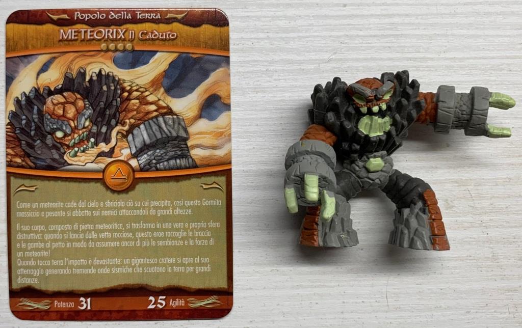 Gormiti Eclissi Suprema - Meteorix il Caduto con carta