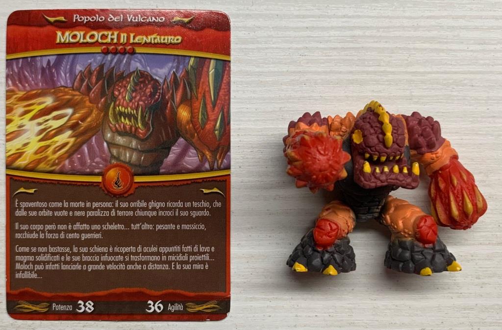 Gormiti Eclissi Suprema - Moloch il Lentauro con carta