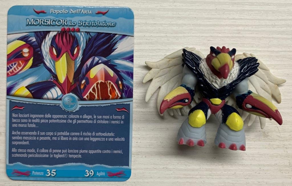 Gormiti Eclissi Suprema - Morsicor lo Stritolatore con carta