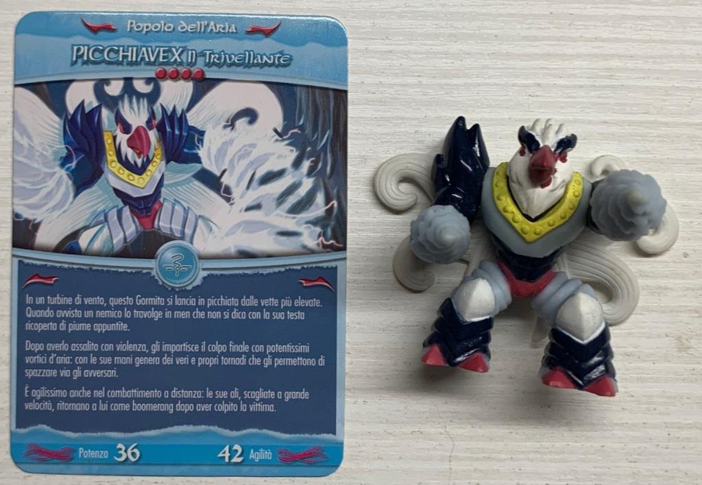 Gormiti Eclissi Suprema - Picchiavex il Trivellante con carta