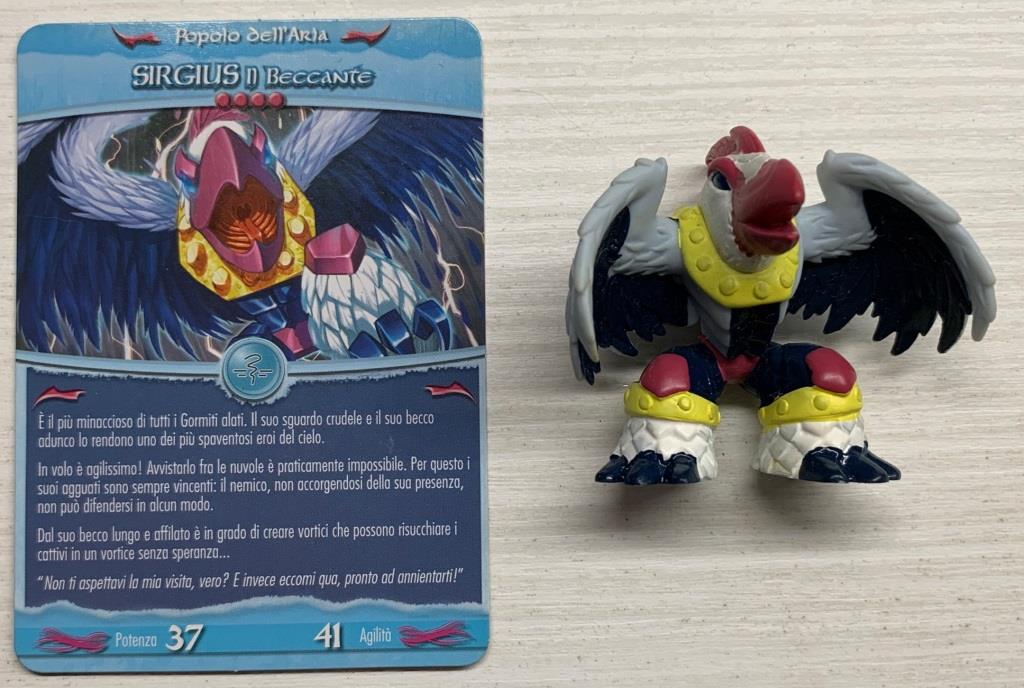 Gormiti Eclissi Suprema - Sirgius il Beccante con carta