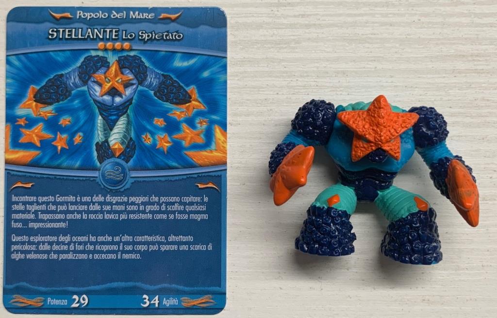 Gormiti Eclissi Suprema - Stellante lo Spietato con carta