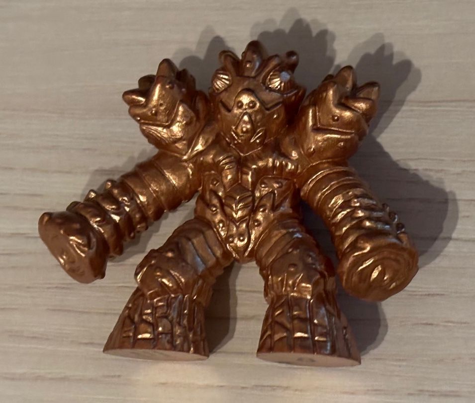 Gormiti Elemental Fusion - Corallor La Barriera Corallina Gold