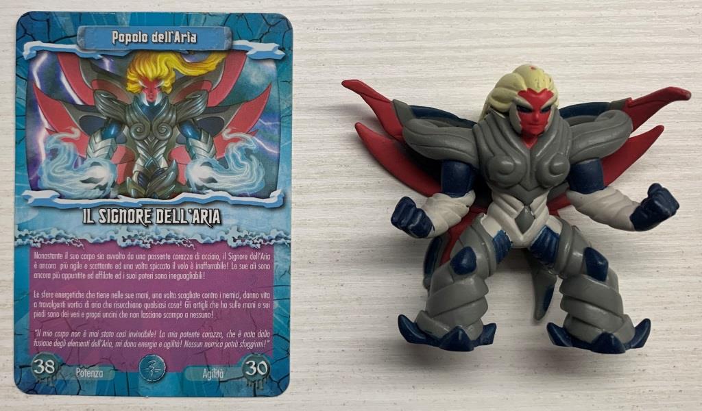 Gormiti Elemental Fusion - Il Signore dell'Aria con carta