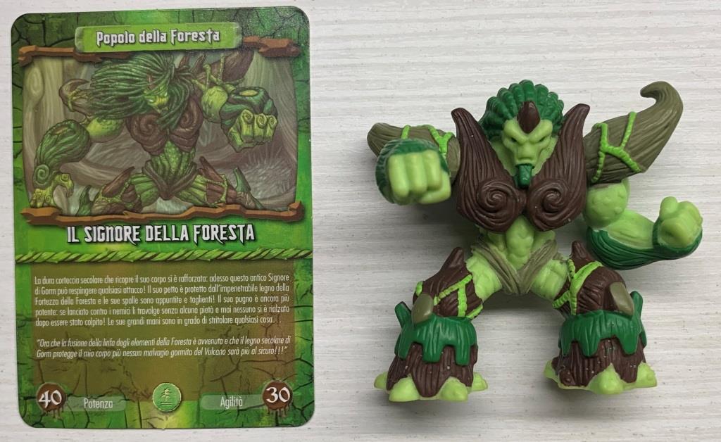 Gormiti Elemental Fusion - Il Signore della Foresta con carta