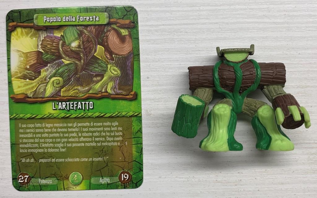 Gormiti Elemental Fusion - L'Artefatto con carta