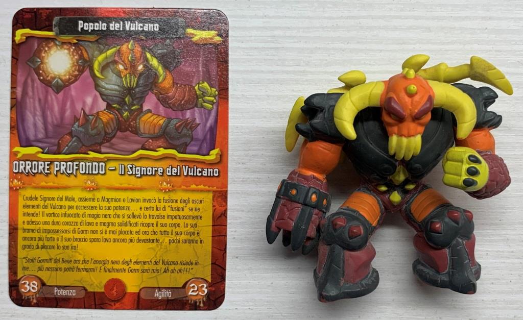 Gormiti Elemental Fusion - Orrore Profondo con carta