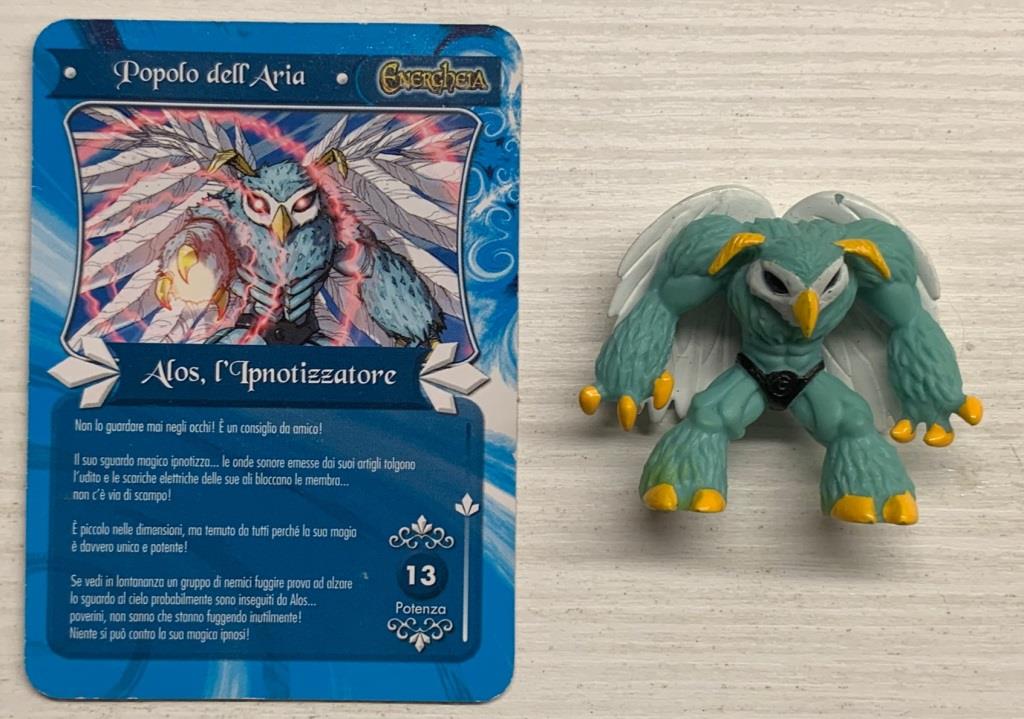 Gormiti Energheia - Alos l'Ipnotizzatore con carta