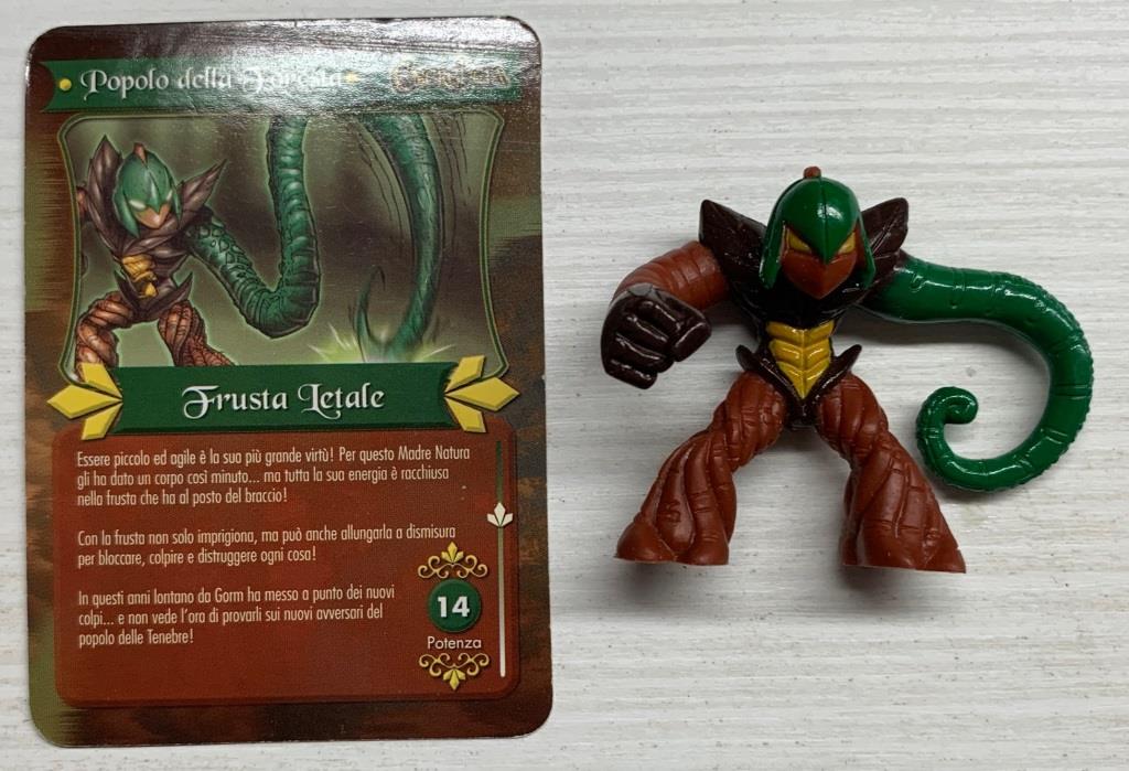 Gormiti Energheia - Frusta Letale con carta