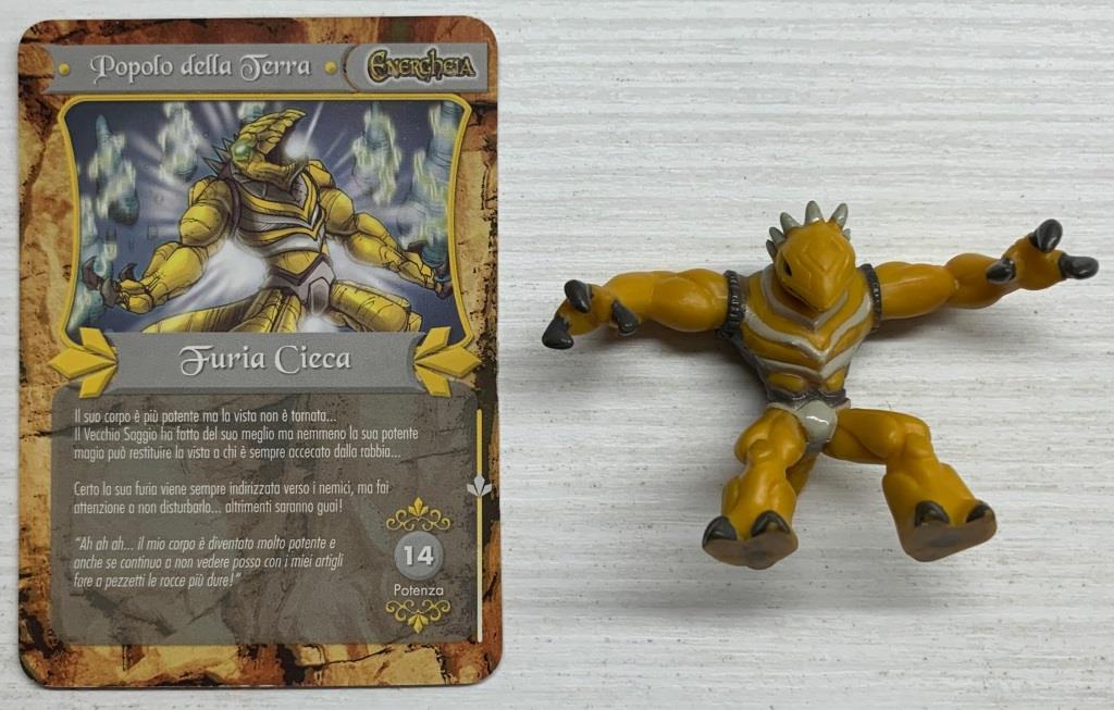 Gormiti Energheia - Furia Cieca con carta