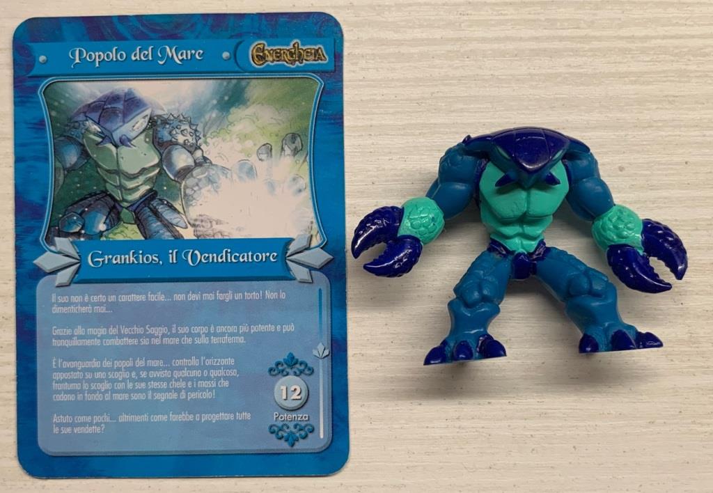 Gormiti Energheia - Grankios il Vendicatore con carta