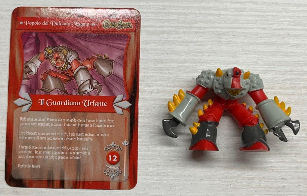 Gormiti Energheia - Il Guardiano Urlante con carta