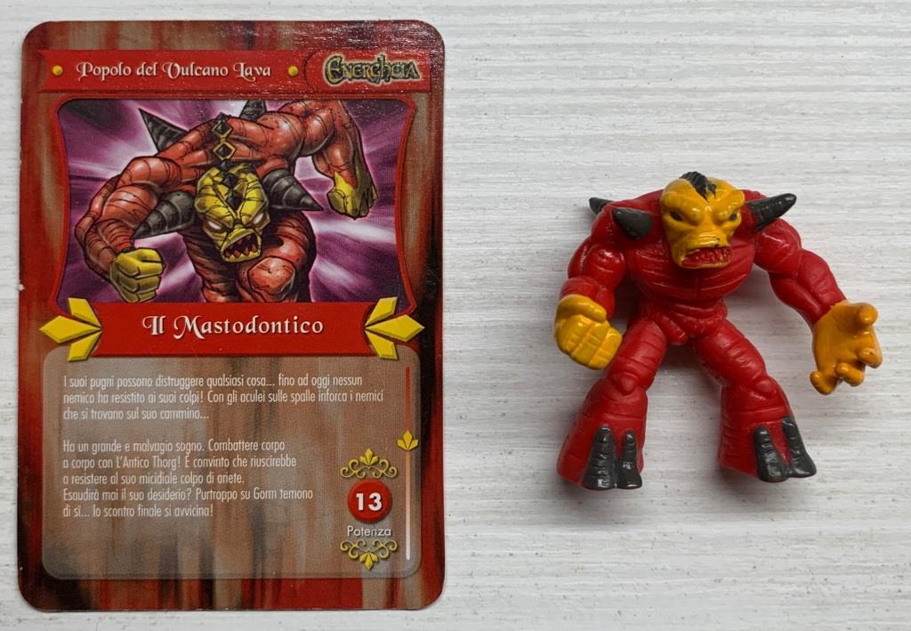 Gormiti Energheia - Il Mastodontico con carta