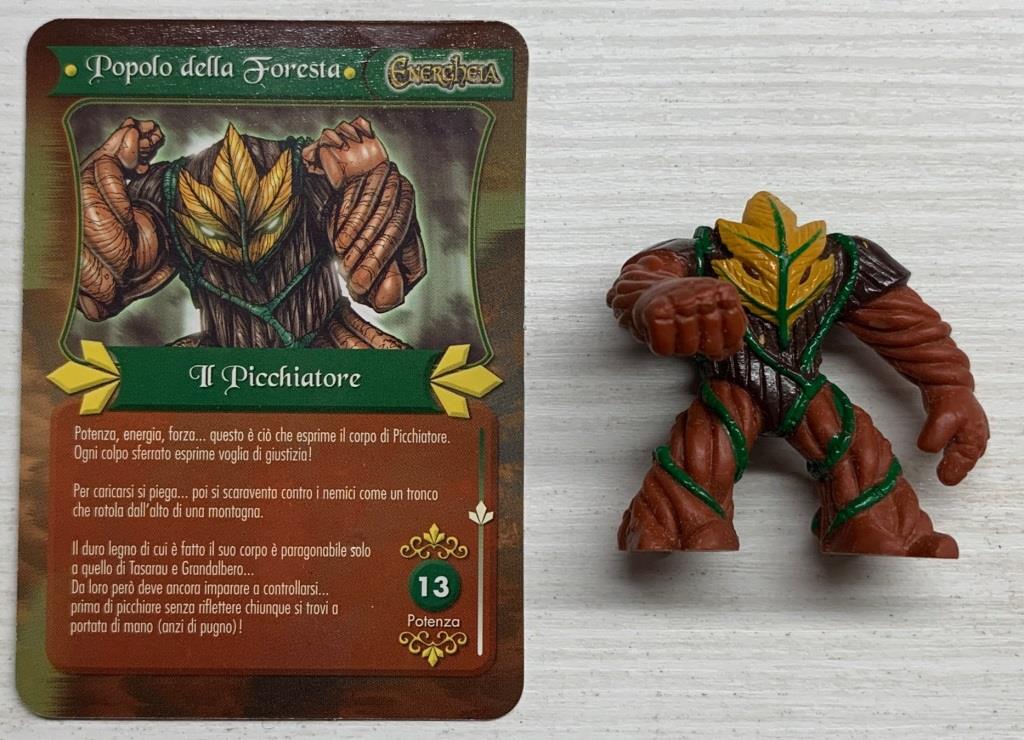 Gormiti Energheia - Il Picchiatore con carta