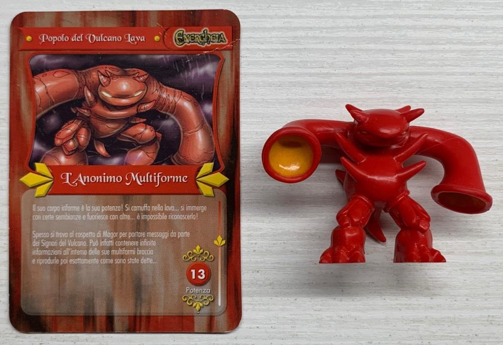 Gormiti Energheia - L'Anonimo Multiforme con carta